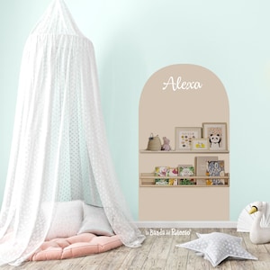 Nursery Arch Decal, Arch Wall Decal, Arch Wall Sticker, Kids Arch Wall Sticker, Arch Sticker, Arch Decal, Removable, Peel and stick