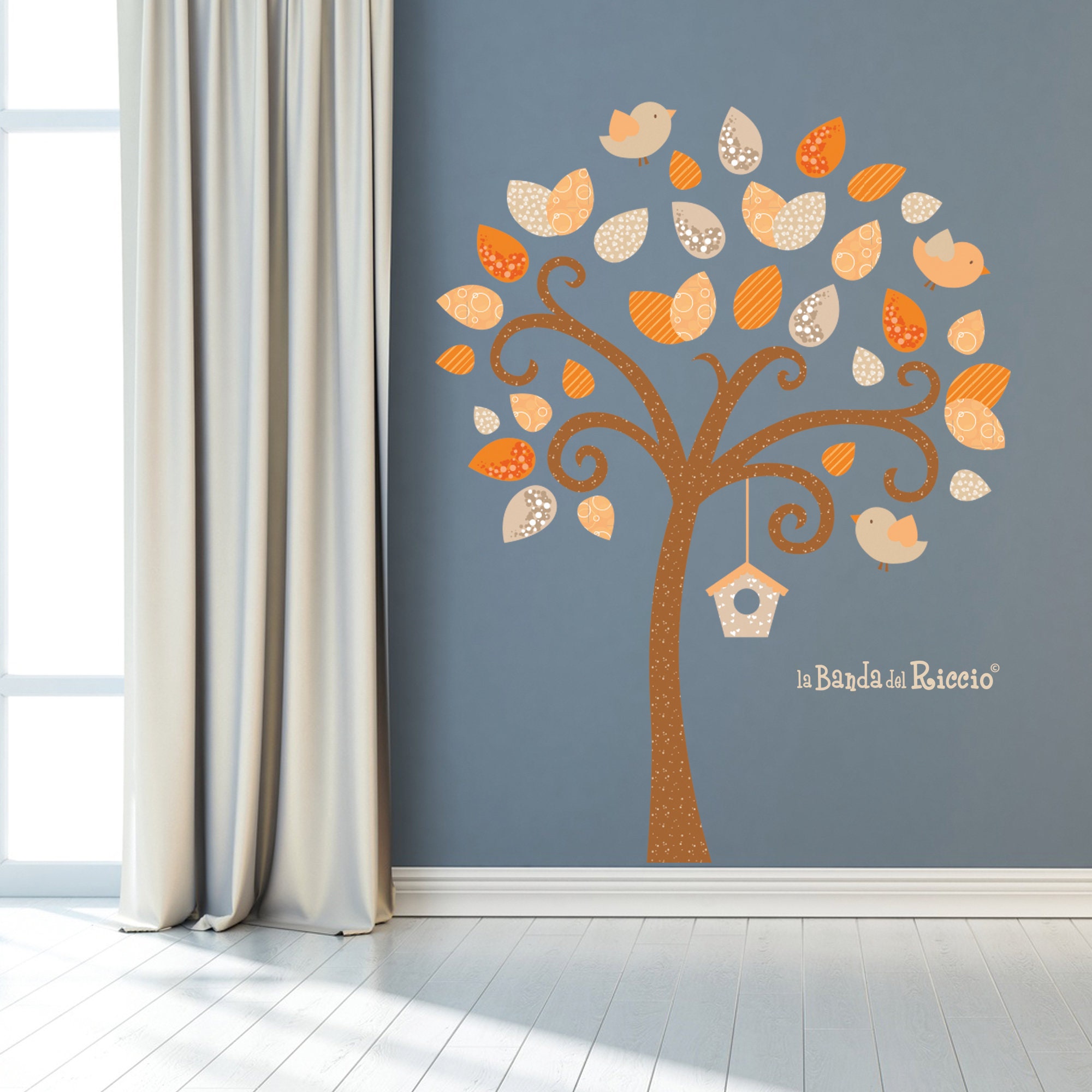 Wall Decal Tree Baby Wall Decal Nursery wall decal Wall Etsy