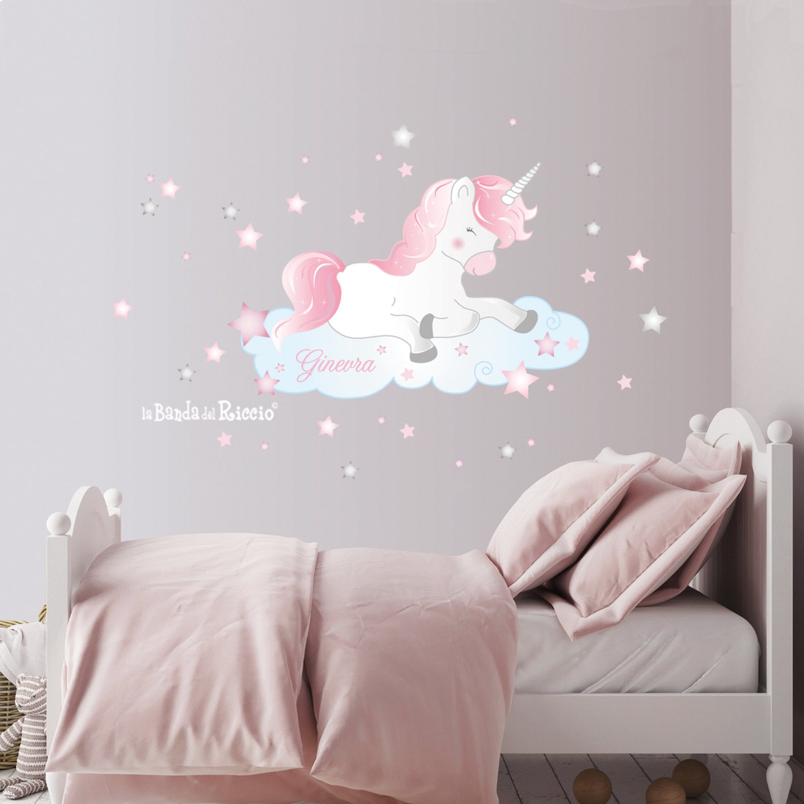Girl Wall Decals Baby Wall Stickers Nursery Room Decor Etsy