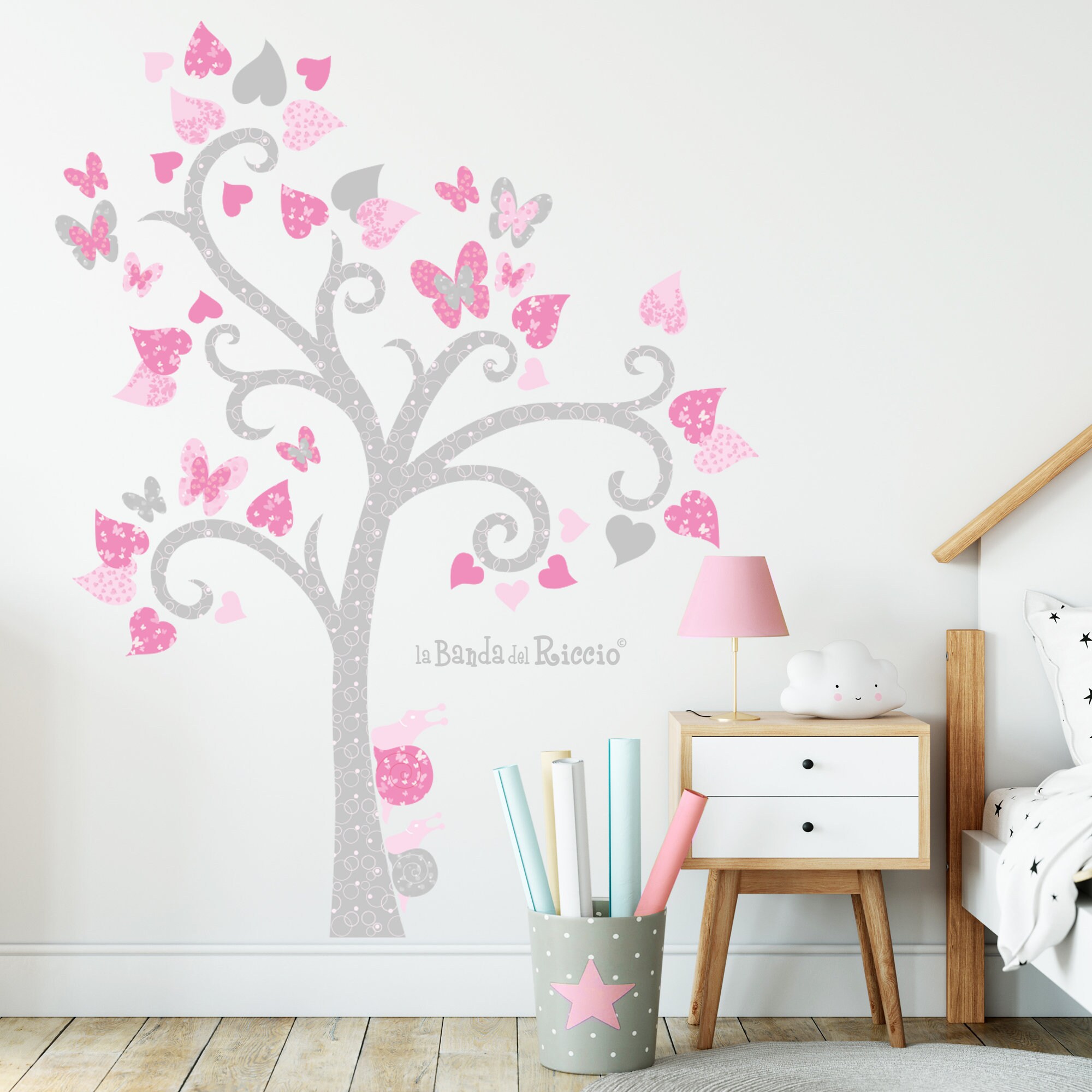 Wall Decal Tree Baby Wall Decal Nursery Wall Decal Wall Etsy