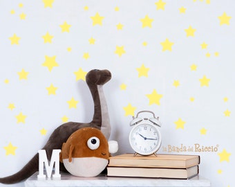 Baby wall stickers, mini wall decals, mini wall stickers Yellow Stars,