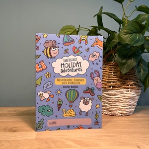 Lake District Book, Gift for Children, Windermere Lake Ambleside Activity, Kids Activity Book, Cumbria Holiday, Felltarn Kendal Cumbria