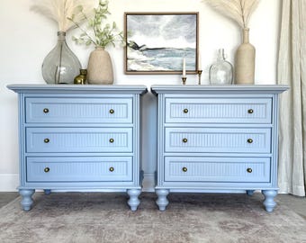 SOLD!! Oversized nightstands/ pair of nightstands