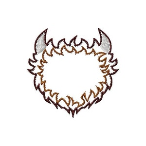 Monster Monogram Frame Machine Embroidery Design DIGITAL DOWNLOAD - 4X4 ...