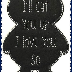 Wild Things Silhouette Applique Machine Embroidery Design DIGITAL DOWNLOAD - 4X4 Hoop or Larger