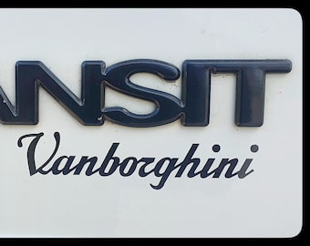 Vinylsticker Vanborghini Funny Van