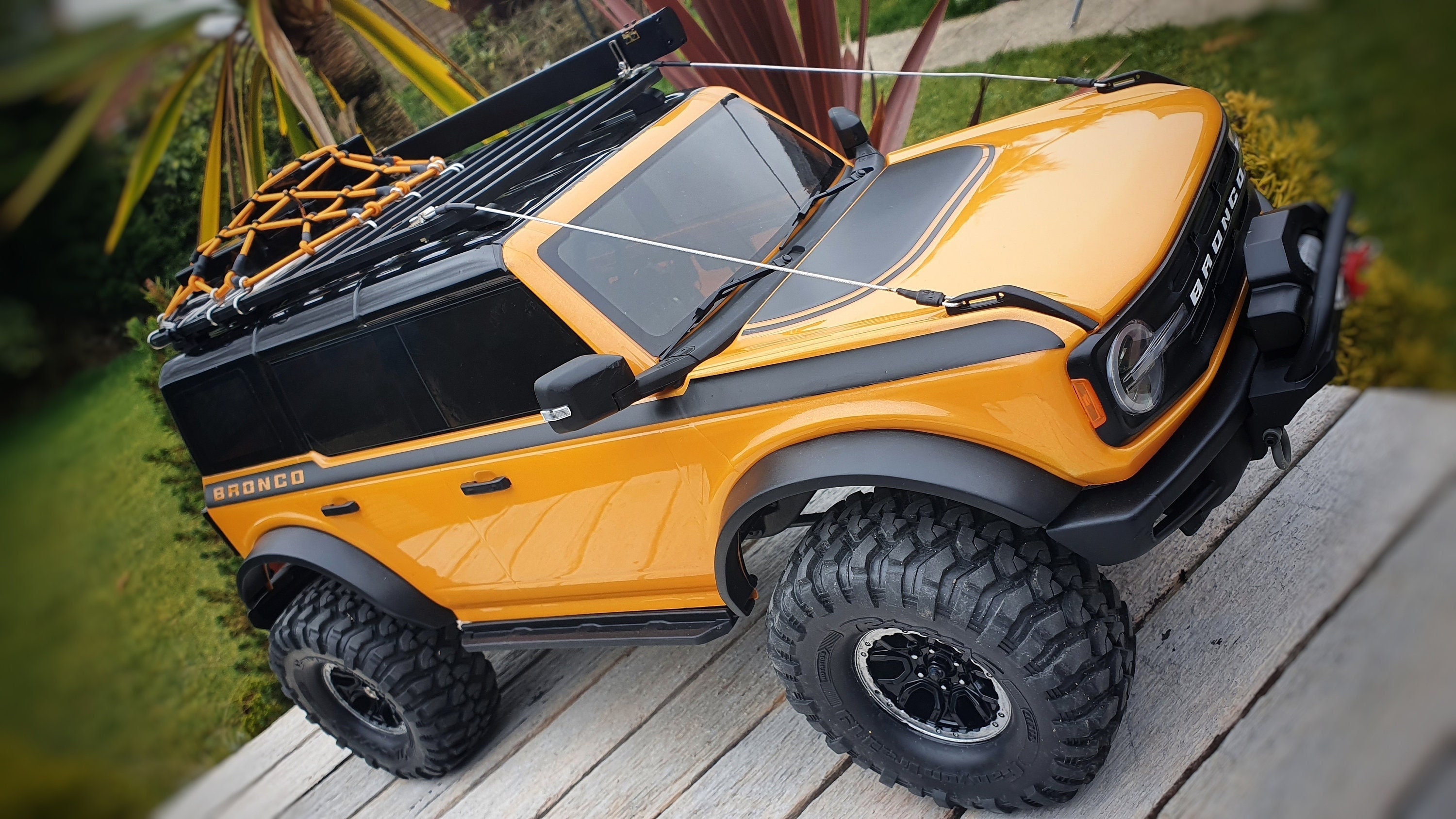 1/10 TRX-4 Bronco 2021 compatible RC Crawler Custom Side / Hood Graphics 3