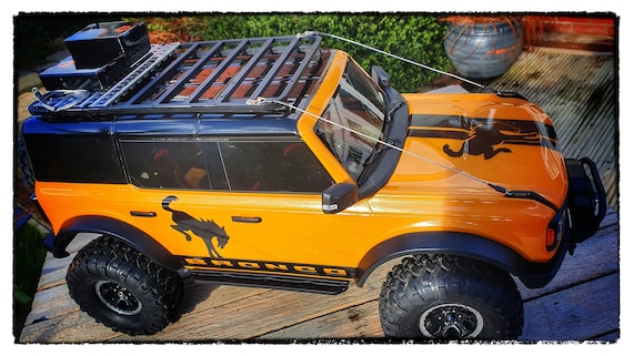 1/10 TRX-4 Bronco 2021 Compatible RC Crawler Custom Side/hood