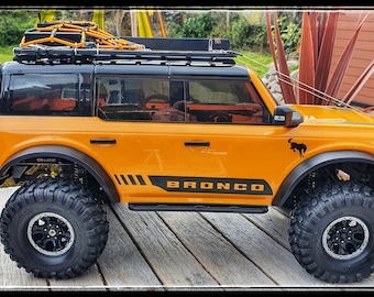 1/10 TRX-4 Bronco 2021-compatibele RC Crawler Custom Side/Hood Graphics no.4