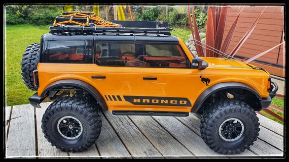 1/10 TRX-4 Bronco 2021 Compatible RC Crawler Custom Side/hood
