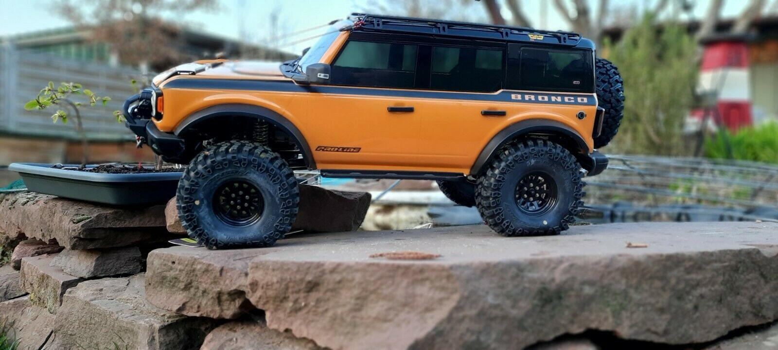 1/10 TRX-4 Bronco 2021 Compatible RC Crawler Custom Side / Hood ...