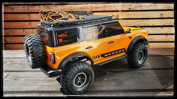 1/10 TRX-4 Bronco 2021 Compatible RC Crawler Custom Side/hood