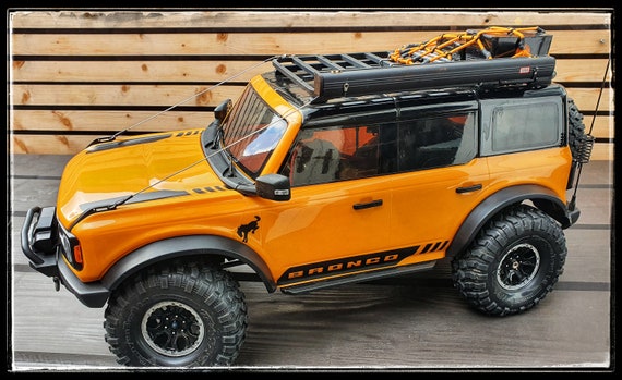 1/10 TRX-4 Bronco 2021 Compatible RC Crawler Custom Side/hood