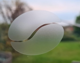 4 meter mat koffieboon raamstickers glazen veiligheidsstippen