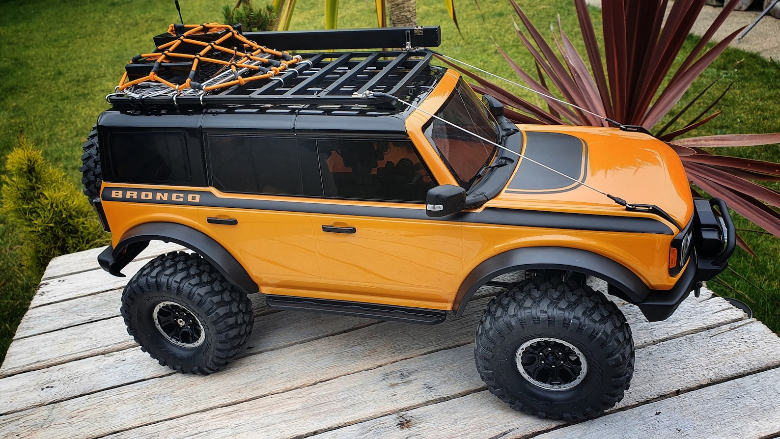 1/10 TRX-4 Bronco 2021 Compatible RC Crawler Custom Side / Hood ...