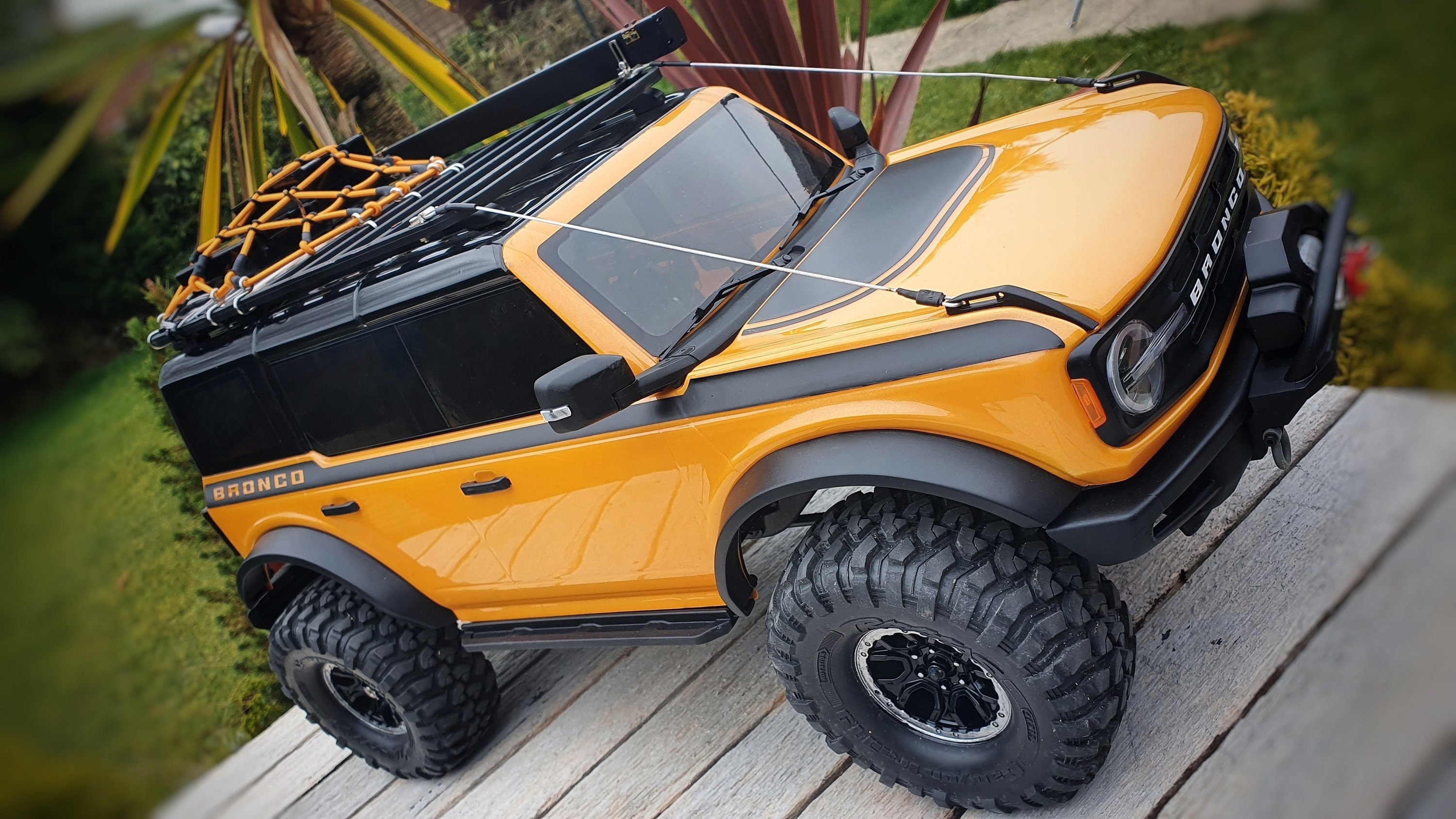 1/10 TRX-4 ブロンコ 2021 対応 RC クローラー カスタム サイド 