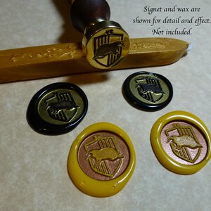 School of Witchcraft and Wizardry House Crest Wax Seals for invitations and more image 3