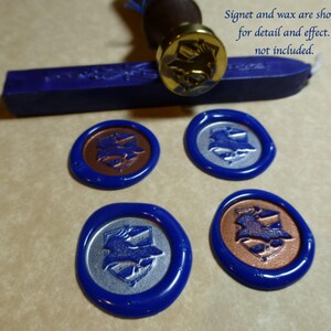 School of Witchcraft and Wizardry House Crest Wax Seals for invitations and more image 4