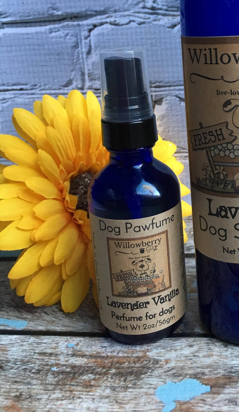 Dog Perfume Perfume Spray Lavender Spray Dog Deodorizer Etsy