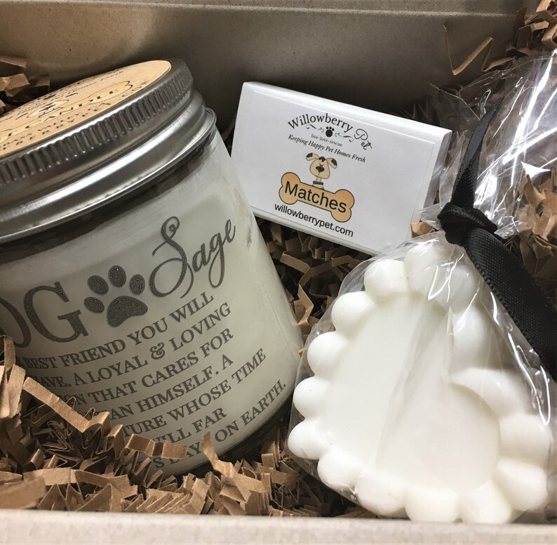 Dog Memory Dog Memory Gift Memory Candle Dog Memorial Gift Etsy