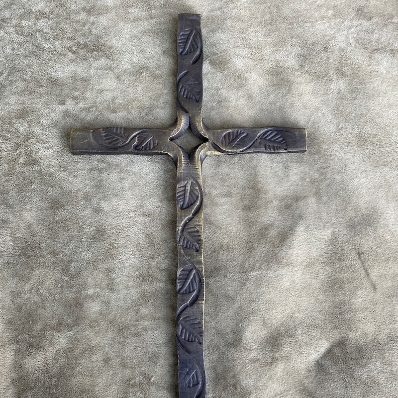 Iron Forge Cross - Etsy