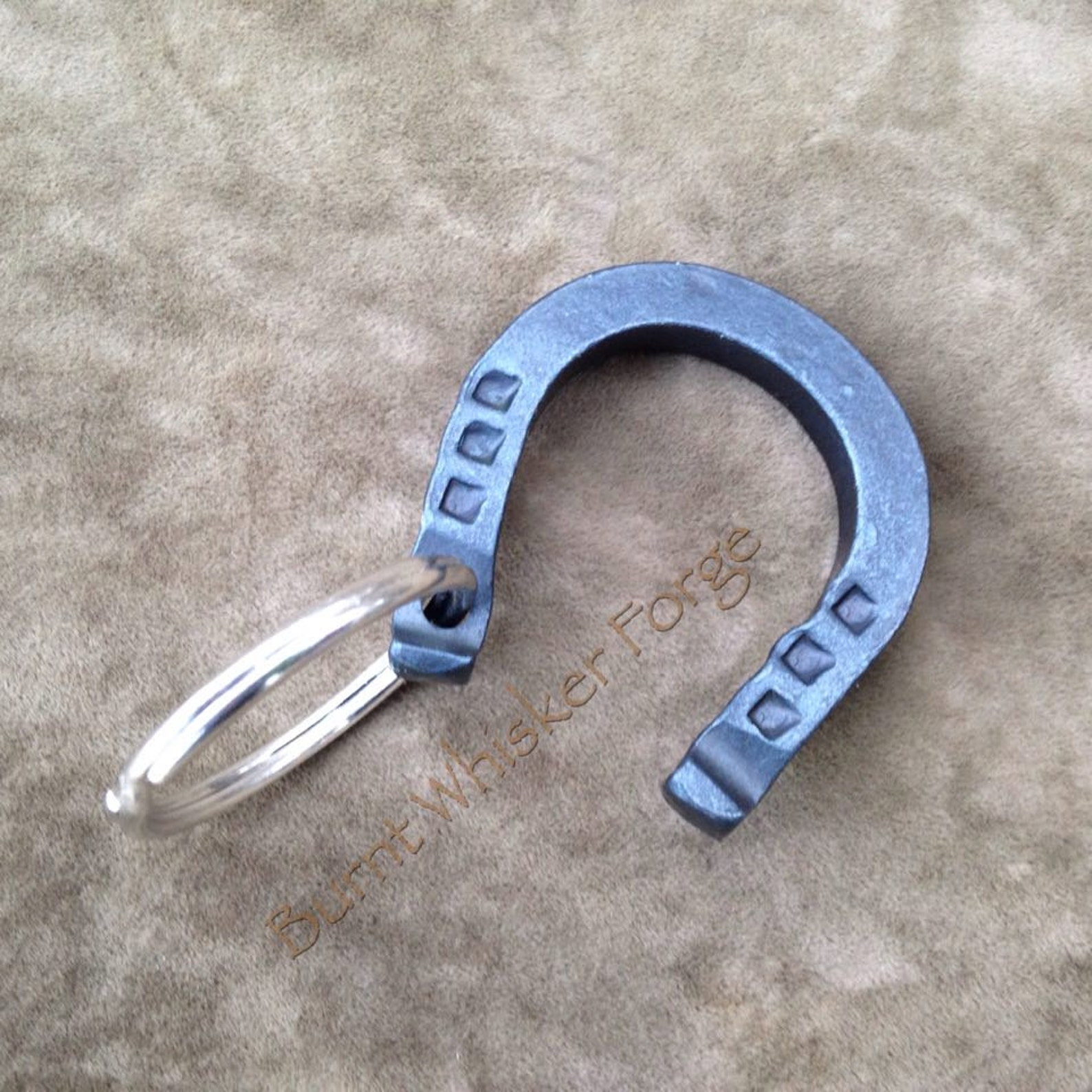 Horseshoe Keychain Horseshoe Key Ring Horse Shoes Etsy