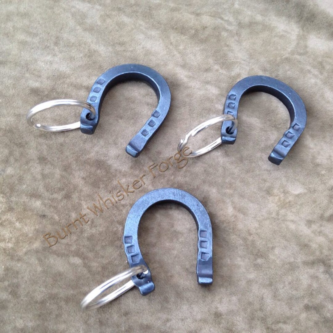 Horseshoe Keychain Horseshoe Key Ring Horse Shoes Etsy