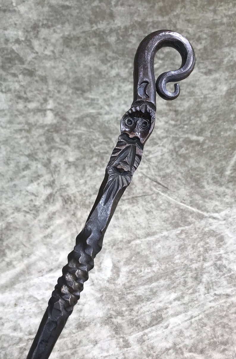 Wizard Steak Flipper Blacksmith Tool Iron Etsy