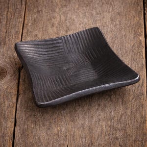 Hand Forged Iron Bowl, Blacksmith Art, Candy Dish image 2