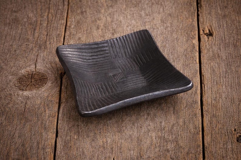 Hand Forged Iron Bowl, Blacksmith Art, Candy Dish image 2