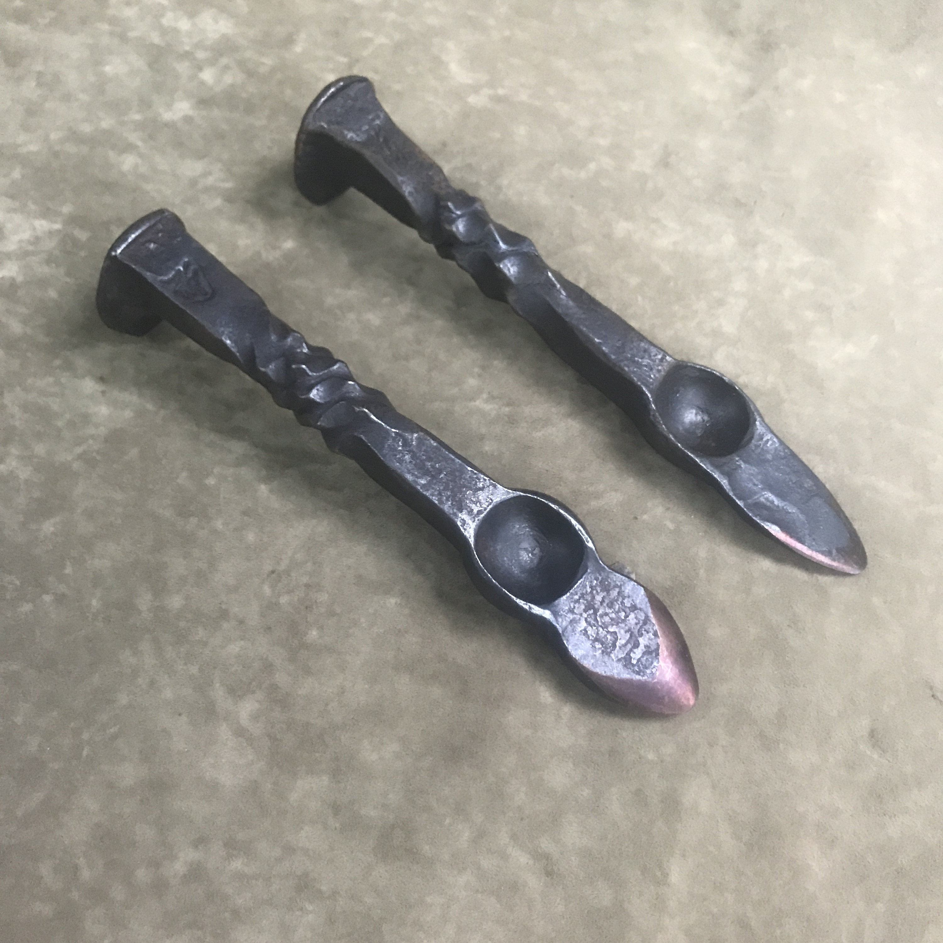 Oyster Shucker Iron Oyster Opener Oyster Opener Burnt Etsy