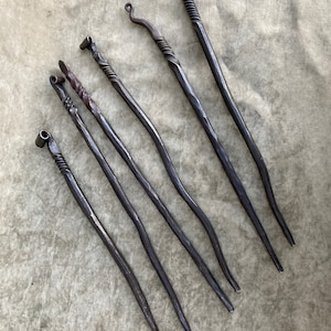 Gamer Wands, Hand Forged Wands, Iron Wand, Blacksmith Forged, Fantasy Play, Cosplay, D&D, Dragon, Steel Wand, Magician, Fairy, Scepter