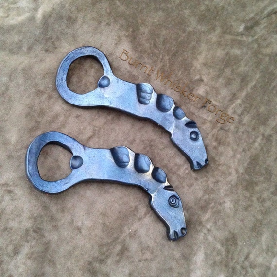 Iron Horse Bottle Opener, Bottle Opener, Blacksmith, Burnt Whisker Forge, Iron, Groomsmen Gift, Wedding Gift, Handforged Iron