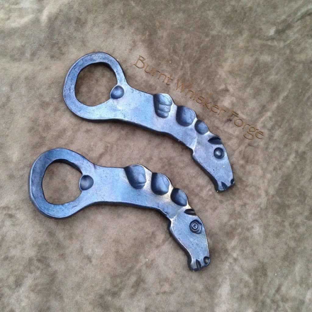 Iron Horse Bottle Opener, Bottle Opener, Blacksmith, Burnt Whisker Forge, Iron, Groomsmen Gift, Wedding Gift, Handforged Iron