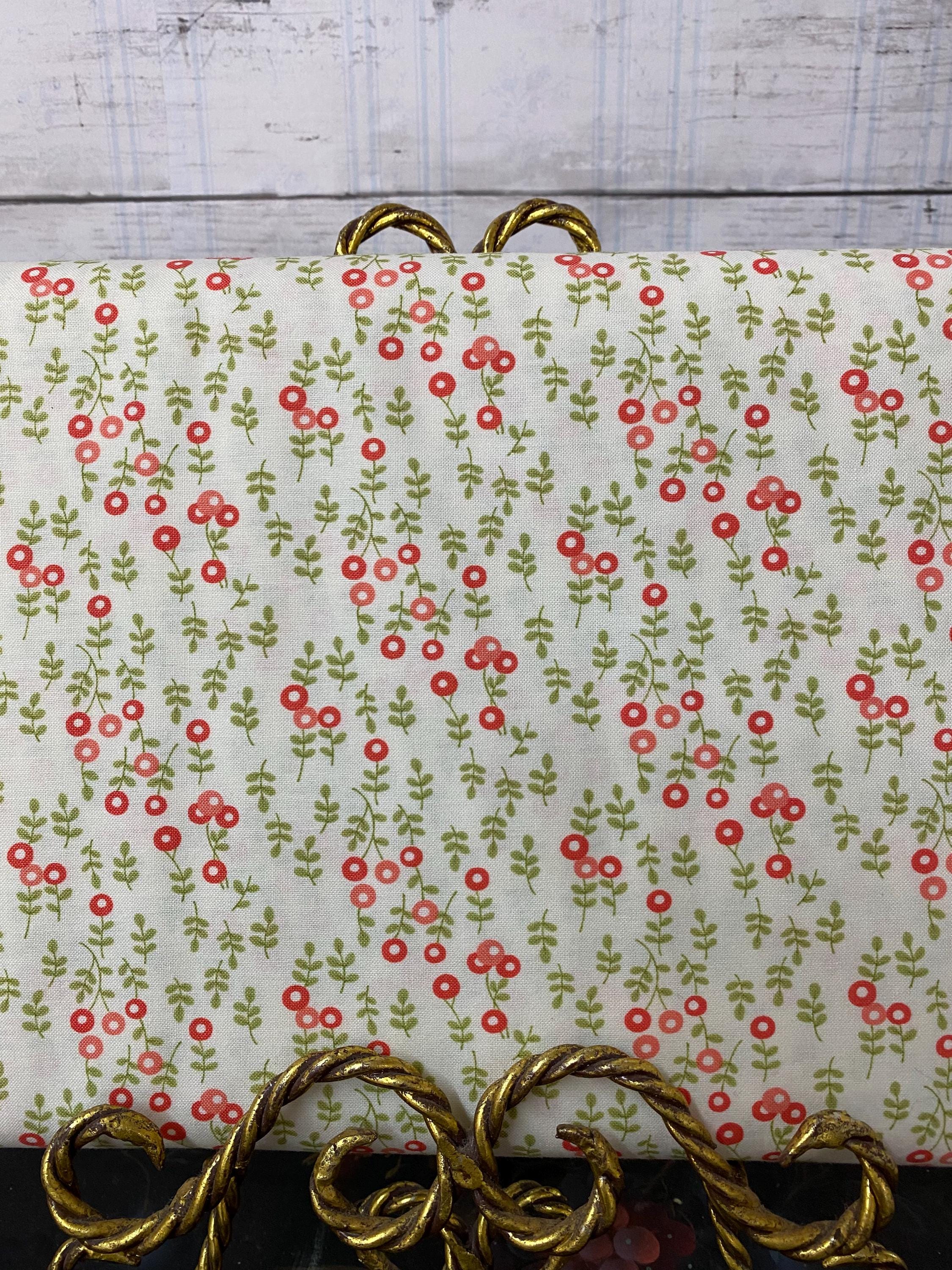 Lovely Cotton Fabric by Sandy Gervais for Moda 17574 11 Small Circular ...