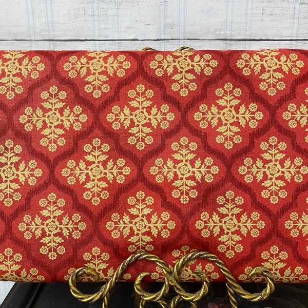 Hello Luscious by Basic Grey for Moda 30284 14 red and gold fabric.
