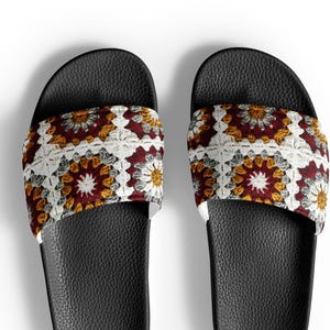 ASU Arizona State Universität College Frauen Folien Sandalen häkeln Druck, Bett-Party-Abschluss-Student Swag Muttertag