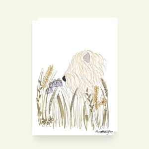 Carte « Bluebell » Terrier Wheaten Terrier à poil doux