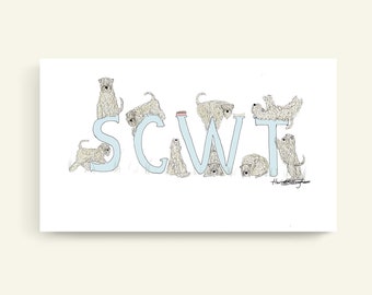 Soft Coated Wheaten Terrier Print