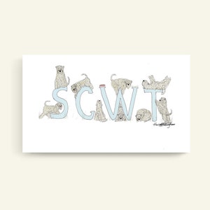 Soft Coated Wheaten Terrier Print