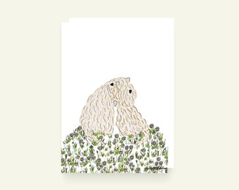 Soft Coated Wheaten Terrier 'All My Love' Card