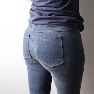 Stretchy Jeans for Women, Pants With Pockets, Denim Leggings, Jeggings, Custom Jeans Women, Skinny Jeans, Birthday Gift for Young Women