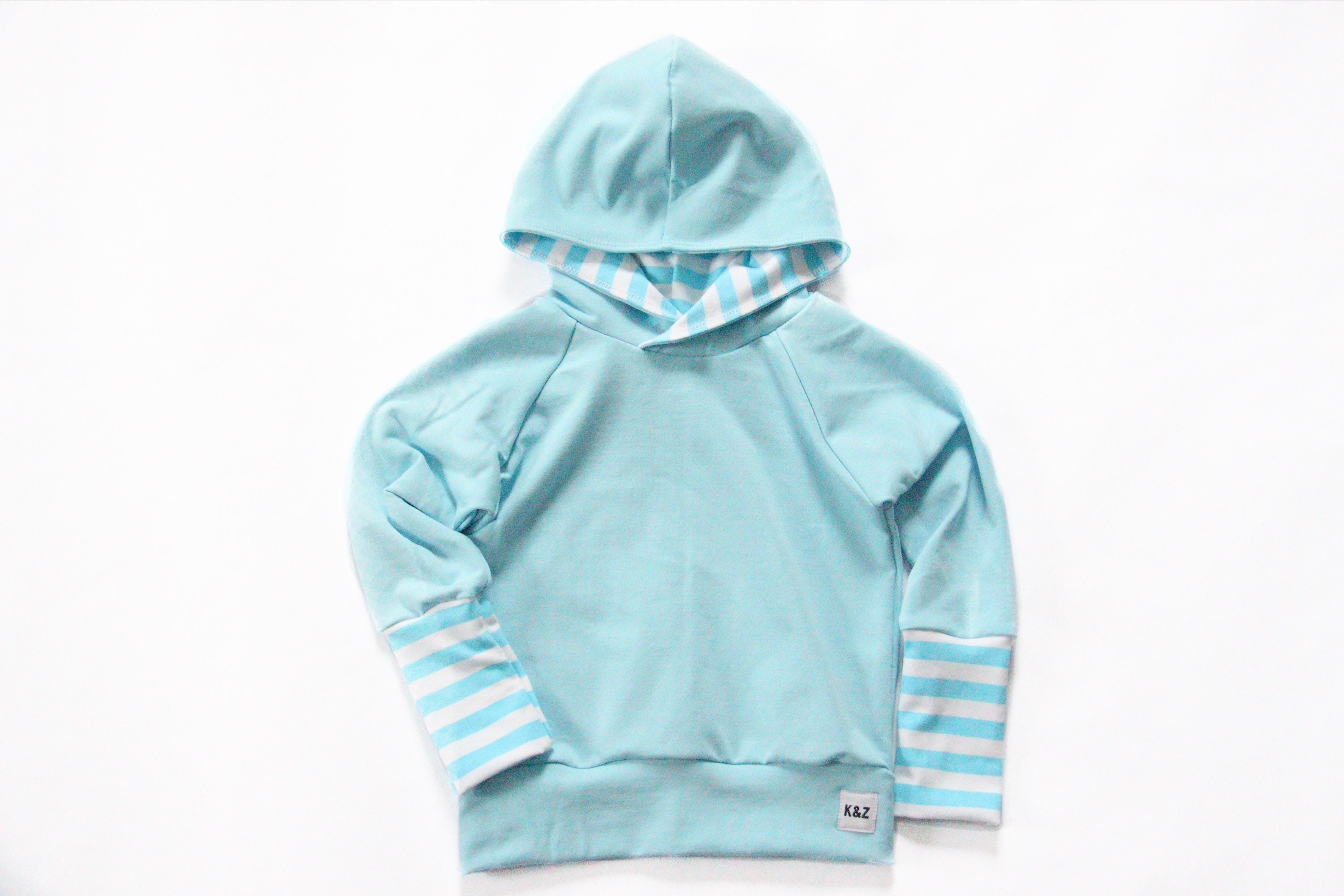 baby blue hoodie