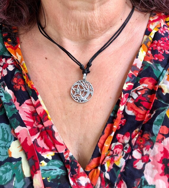 Druids Tree Wiccan Amulet Necklace 