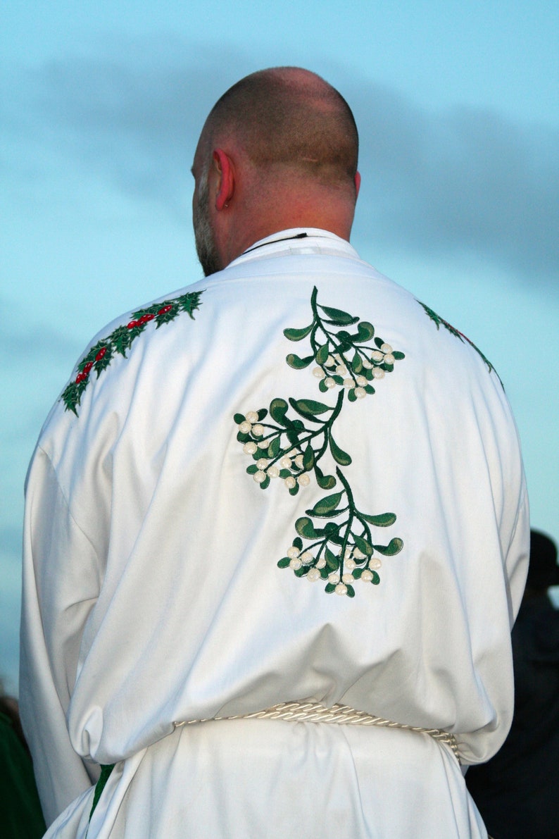 Druid Magical Ritual Working Ceremonial Robe Made to Measure Etsy