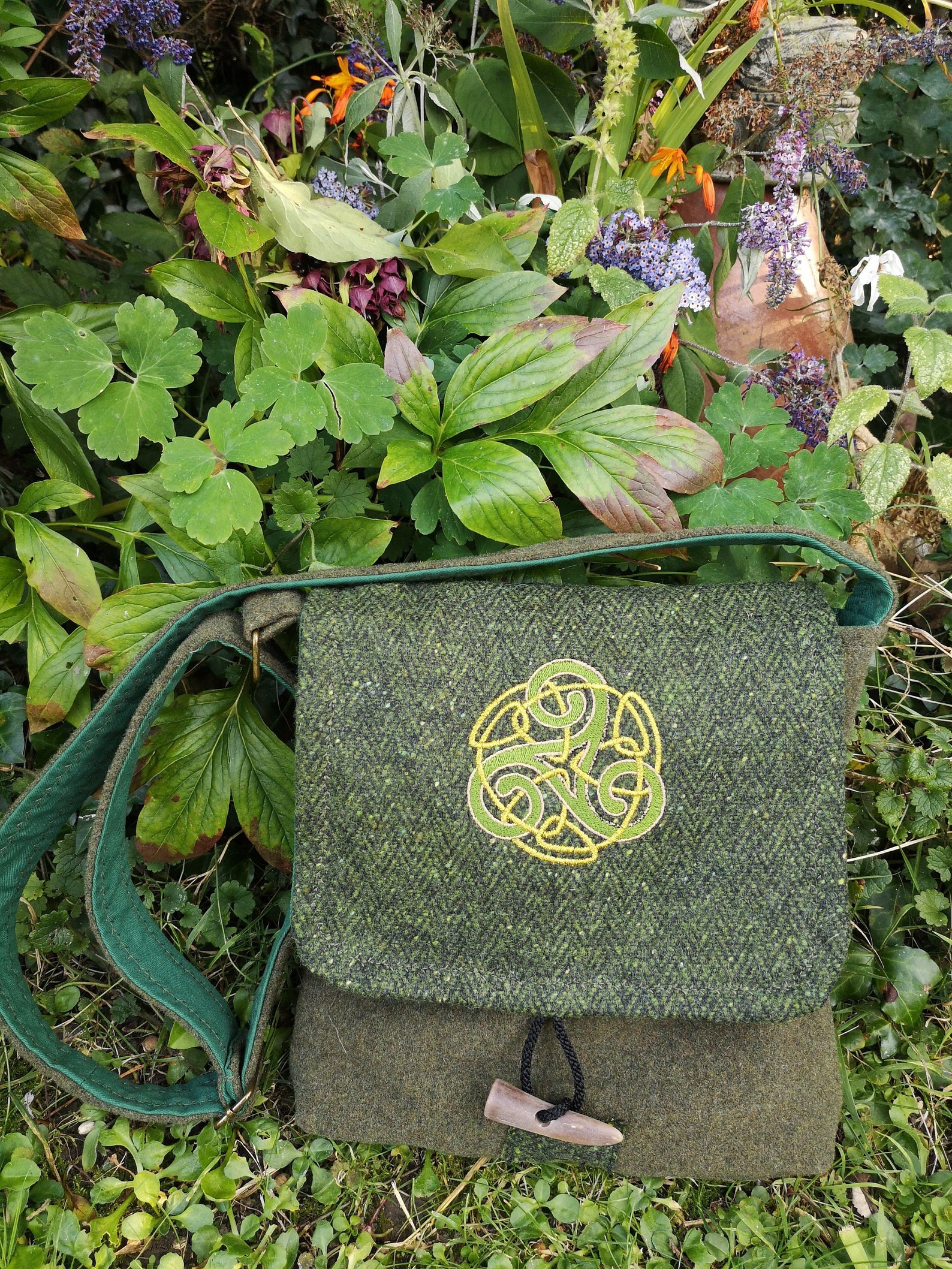 Druid Crane Triskele Bag Shaman Witches Magical Bag Wiccan | Etsy UK