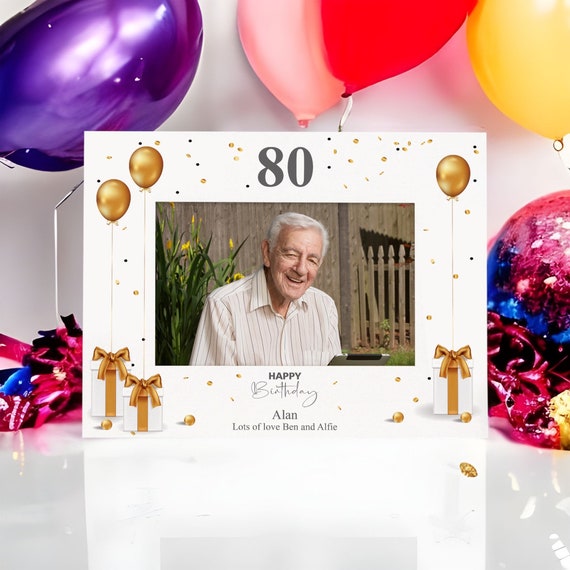 80th Birthday Borders And Frames