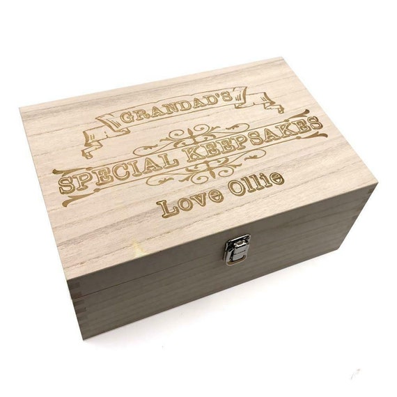 ukgiftstoreonline Personalised Wedding Day Large Crystal Keepsake Box Gift