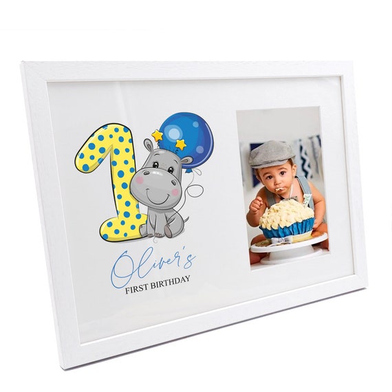 Personalised Baby Boy 1st Birthday Photo Frame Keepsake Gift - Etsy