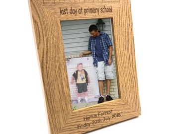 Personalised Last Day Of School Photo Frame Gift